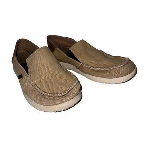 Crocs Santa Cruz II Canvas Slip On Shoes, Boys Kids Size